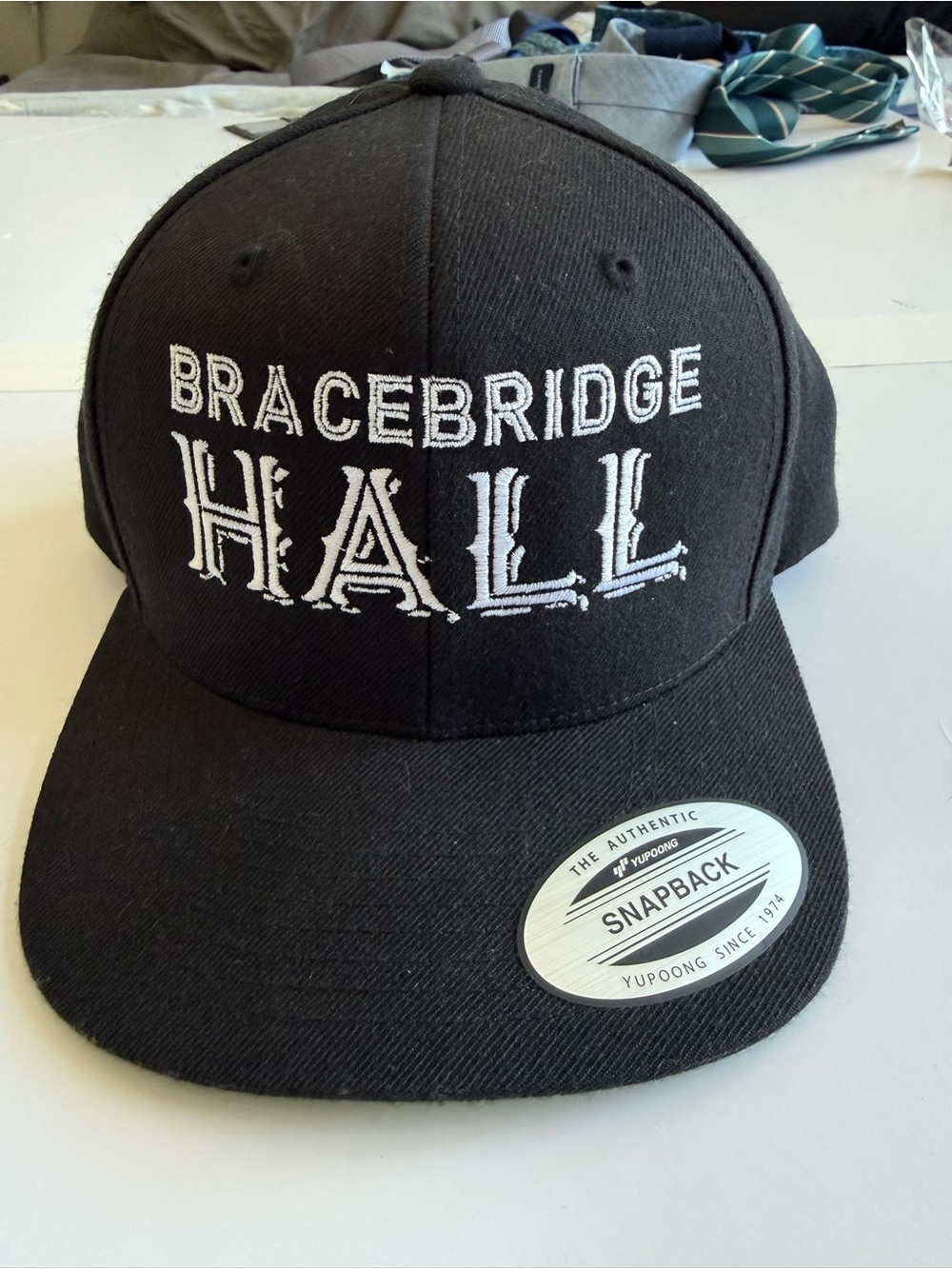 The Classic Black Snapback Hat